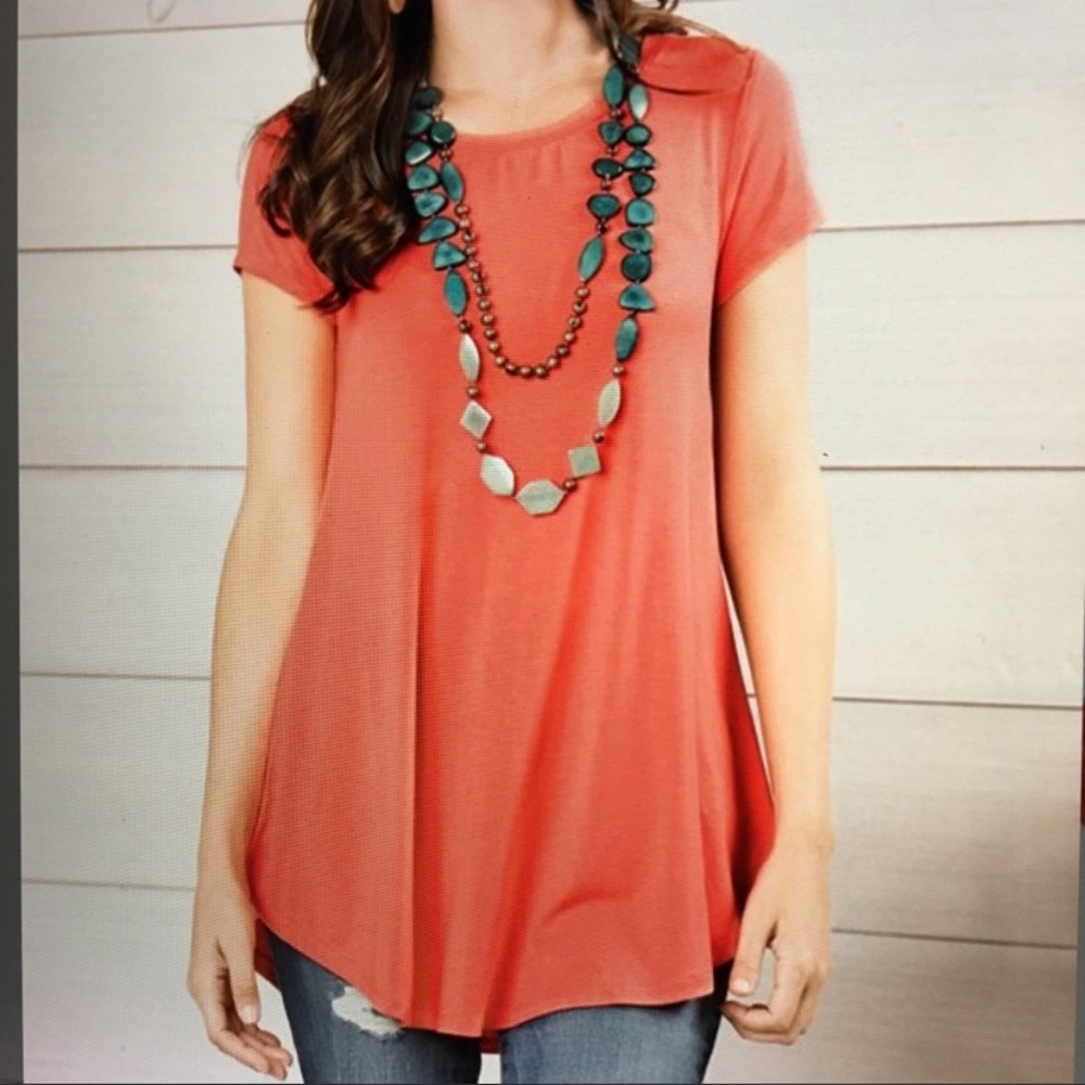 Matilda Jane Nectarine Dream Top Small